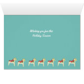 Dala Holiday Card (Innenansicht Horizontal (Unten))