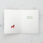 Dala Holiday Feiertagskarte (Innenseite)