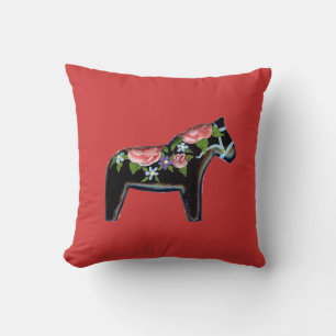 Dala Horse American MoJo Pillow Kissen