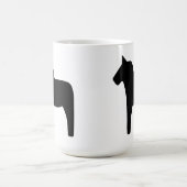 Dala Horse Black Magic Tasse (Zentrum)