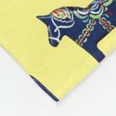 Dala Horse Blanket Fleecedecke (Ecke)