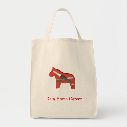 Dala Horse Carver Bag Tragetasche (Vorne)