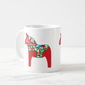 Dala Horse Coffee Cup. Kaffeetasse (Vorderseite Links)