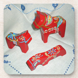 Dala Horse Collection Untersetzer