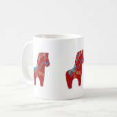 Dala Horse Cup Kaffeetasse (Vorderseite Links)