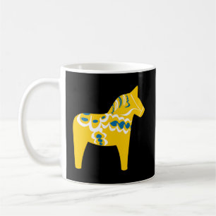 Dala Horse Dalarna Schweden Schweden Schweden Schw Kaffeetasse