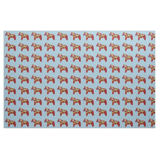 Dala Horse Fabric Stoff (Fat Quarter (45,7 x 55,9 cm))