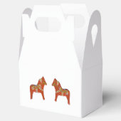 Dala Horse Gastgeschenk Box Geschenkschachtel (Geöffnet)