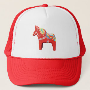 Dala Horse Hat Truckerkappe