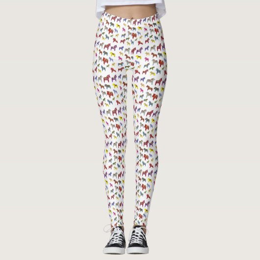 Dala Horse Leggings (Vorderseite)