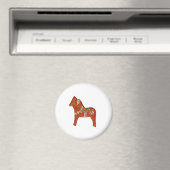 Dala Horse Magnet (In Situ (Geschirrspüler))