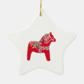 Dala Horse Ornament (Vorne)