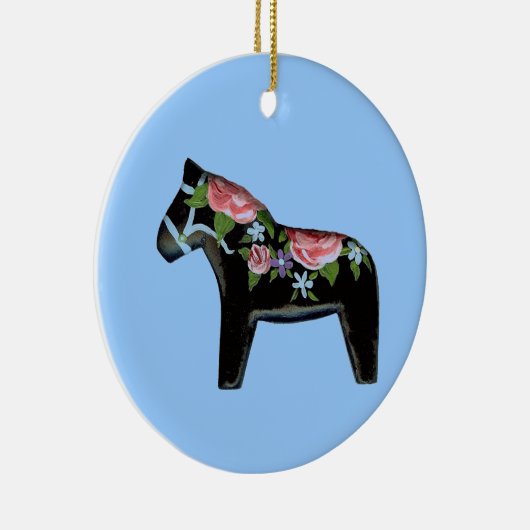 Dala Horse Ornament (Rechts)