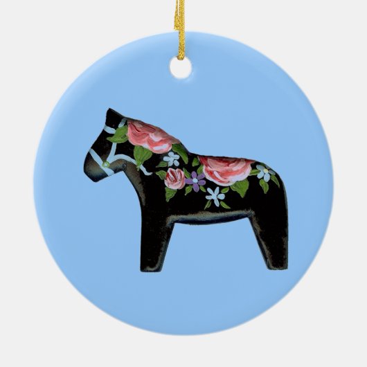 Dala Horse Ornament (Hinten)