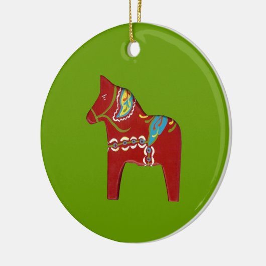 Dala Horse Ornament (Links)