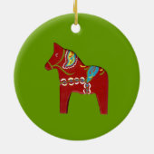 Dala Horse Ornament (Hinten)