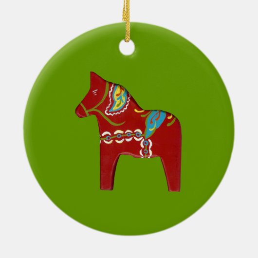 Dala Horse Ornament (Hinten)