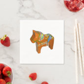 Dala Horse Paper Napkins Serviette (Beispiel)