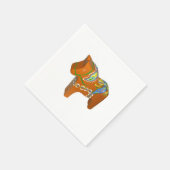 Dala Horse Paper Napkins Serviette (Ecke)