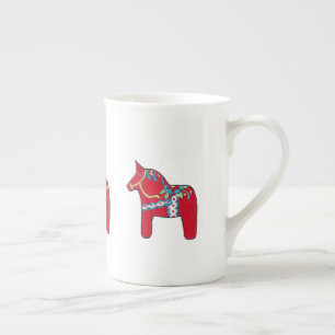 Dala Horse Porzellantasse