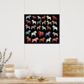 Dala Horse Poster (Küche)