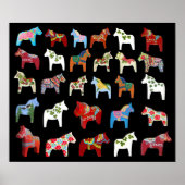 Dala Horse Poster (Vorne)