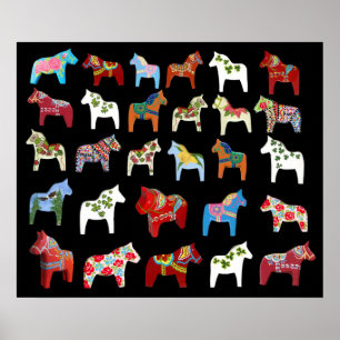 Dala Horse Poster