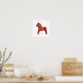 Dala Horse Poster (Küche)
