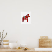 Dala Horse Poster (Küche)