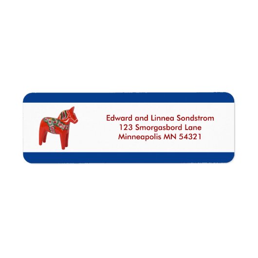 Dala Horse Scandinavia (Vorne)