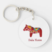 Dala Horse Schlüsselanhänger (Vorderseite)