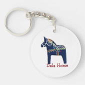 Dala Horse Schlüsselanhänger (Vorderseite)