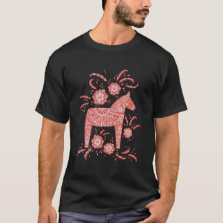 Dala Horse Schwedisch T-Shirt