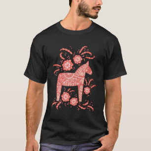 Dala Horse Schwedisch T-Shirt