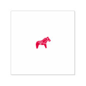 Dala Horse Self Inking Rubber Briefmarke Permastempel (Design)