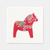 Dala Horse Serviette (Vorderseite)