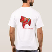 Dala Horse Shirt (Rückseite)