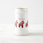 Dala Horse Stein Bierglas (Mittel)
