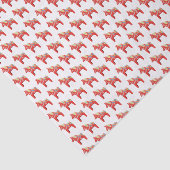 Dala Horse Tissue Paper Seidenpapier (Ausschnitt)