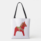 Dala Horse Tote Bag Tasche (Rückseite)