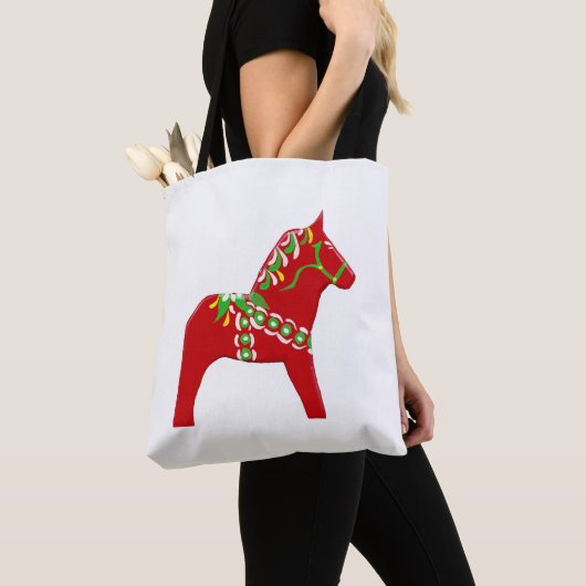 Dala Horse Tote Bag Tasche (Von Nahem)