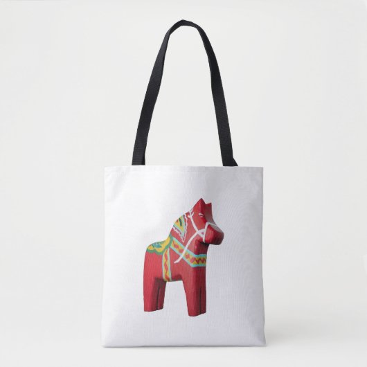 Dala Horse Tote Bag Tasche (Vorderseite)