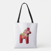 Dala Horse Tote Bag Tasche (Rückseite)