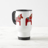 Dala Horse Travel Mug Reisebecher (Vorderseite Links)
