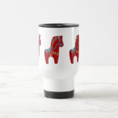 Dala Horse Travel Mug Reisebecher (Mittel)