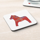 Dala Horse Untersetzer Set (Linke Seite)