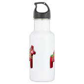 Dala Horse Water Flasche Edelstahlflasche (Rückseite)