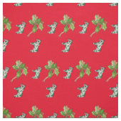 Dala Horse Weihnachten Stoff (Muster)