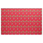 Dala Horse Weihnachten Stoff (Fat Quarter (45,7 x 55,9 cm))
