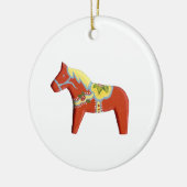 Dala Horse Weihnachtsschmuck (Links)